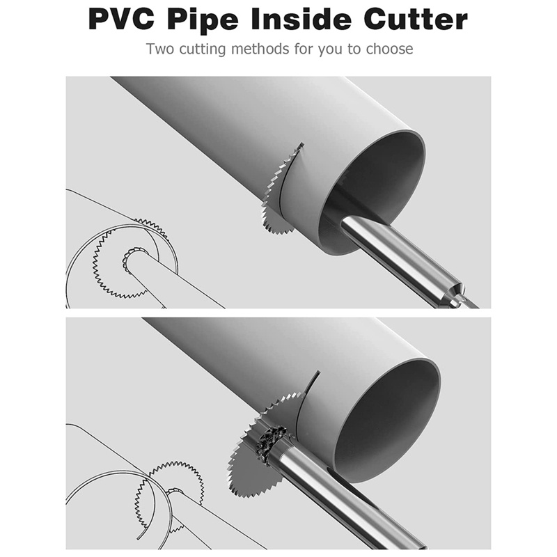 Bộ Dụng Cụ Cắt Ống Nước Bên Trong 1 / 4 Inch Bằng Nhựa PVC 32mm x3 44mm x1 Chuyên Dụng