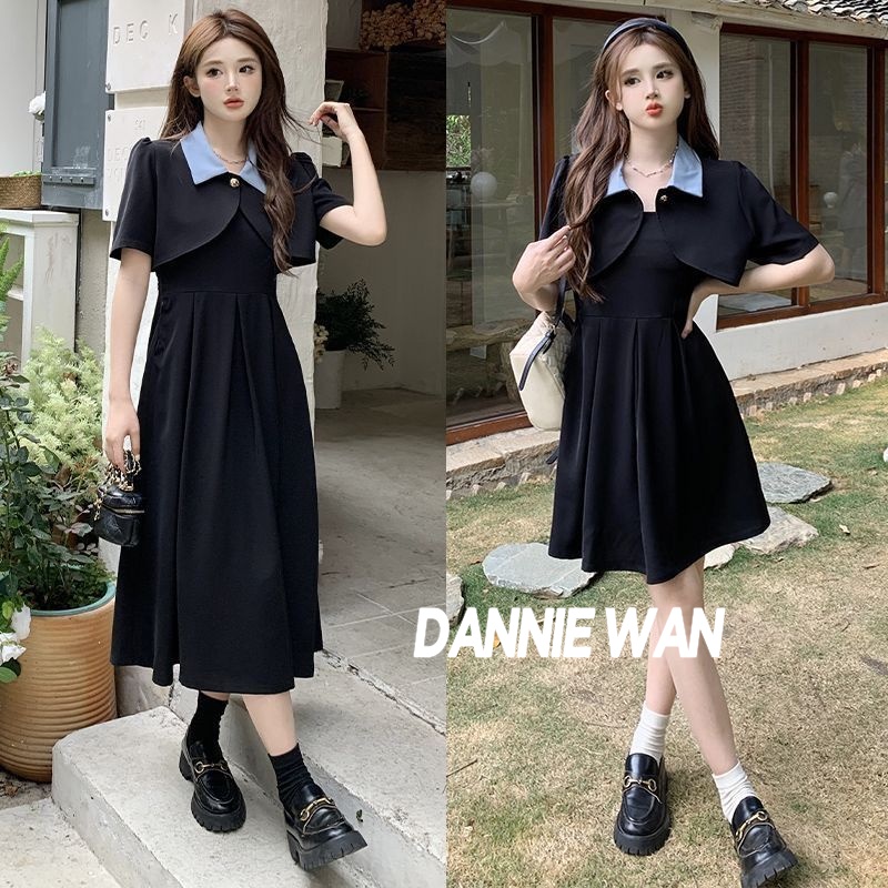 DannieWan váy Đầm váy nữ sang chảnh đầm body A22M1VK