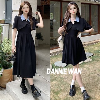 DannieWan váy Đầm váy nữ sang chảnh đầm body A22M1VK