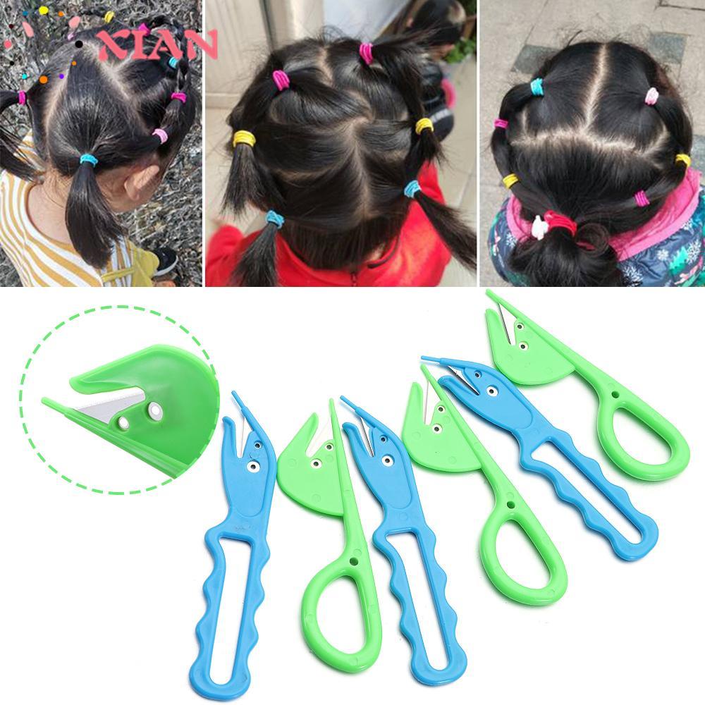 XIANTIN Set 8 Dây Cột Tóc Co Giãn Nhiều Màu Sắc Cho Bé Gái