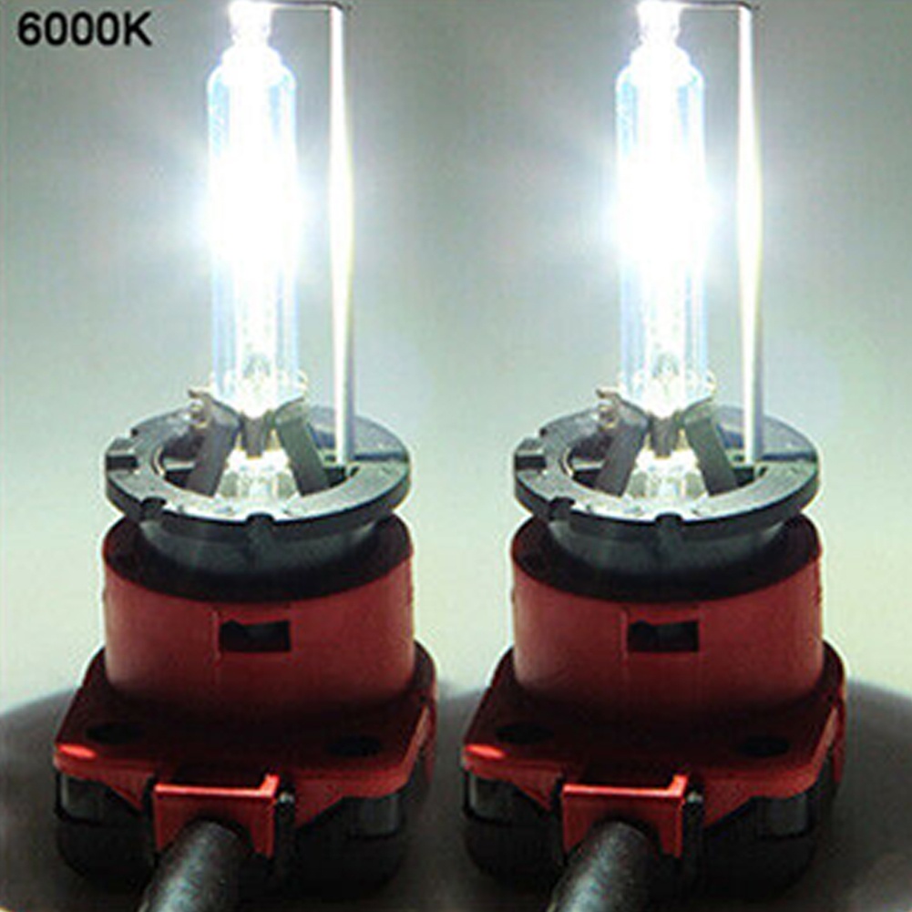 Set 2 Bóng Đèn Pha Thay Thế Cho Xe Hơi 35w 6000K