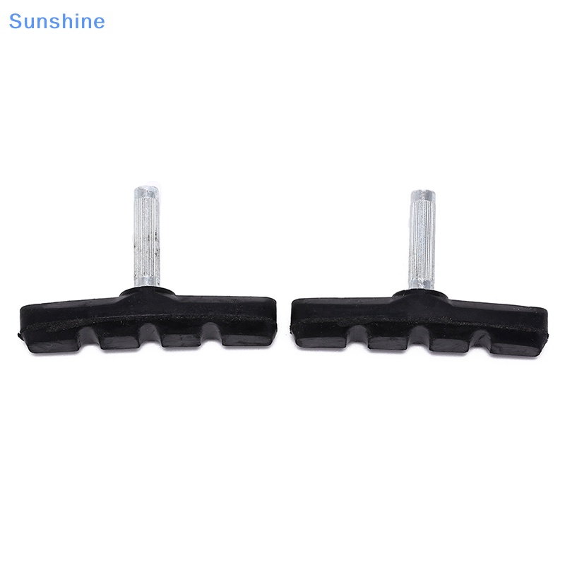 1 Cặp Má Phanh Xe Đạp Chữ V Bằng Cao Su Tiện Dụng Vn VN