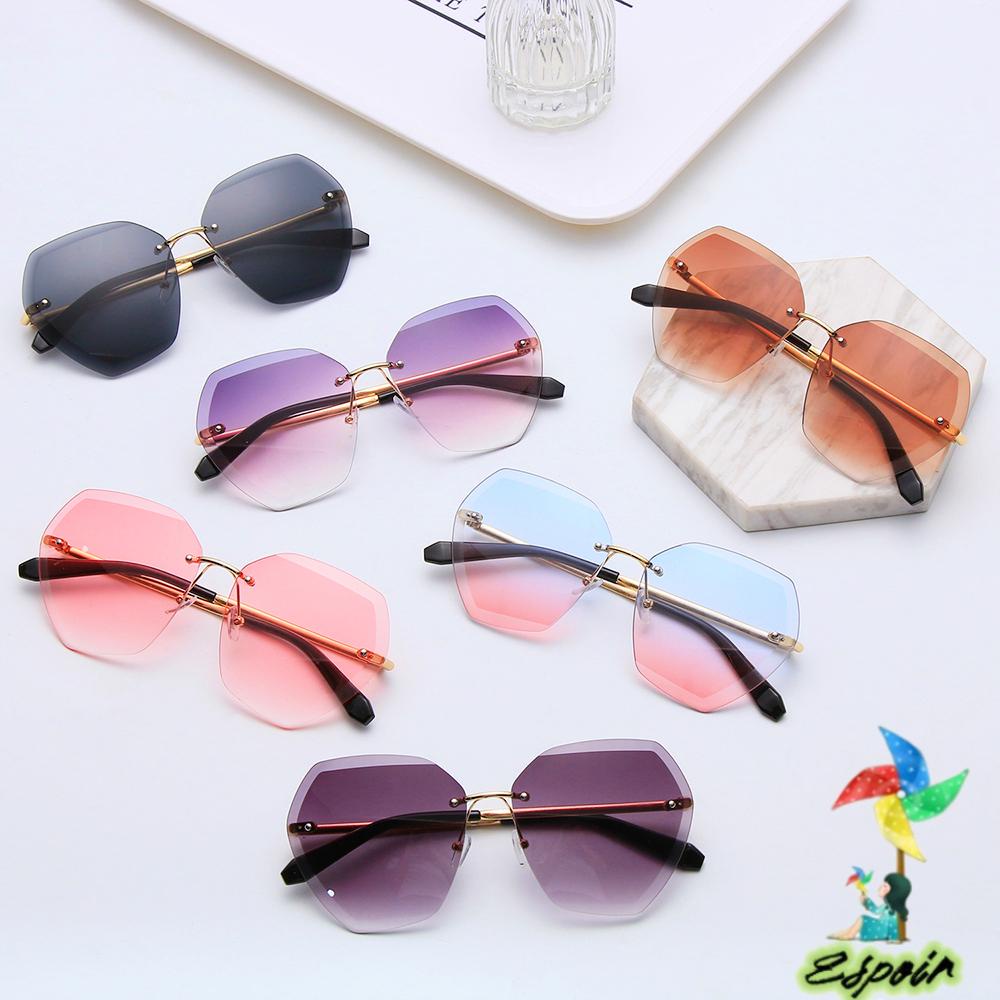 ESPO Kính Râm Nữ Không Gọng Chống Tia UV400