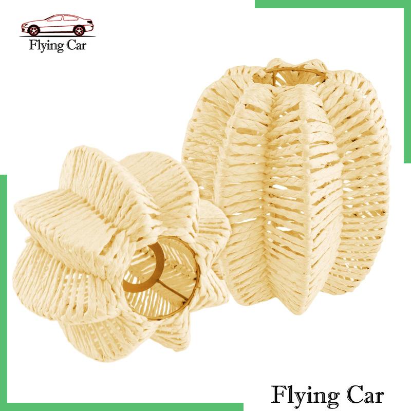 Vỏ Bọc Đèn Treo Trần Nhà Cố Định Hình Giọt Nước Dệt Sợi