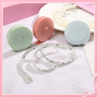 Automatic telescopic 1.5 meter tape measure gift plastic tape measure clothing Nordic style tape measure