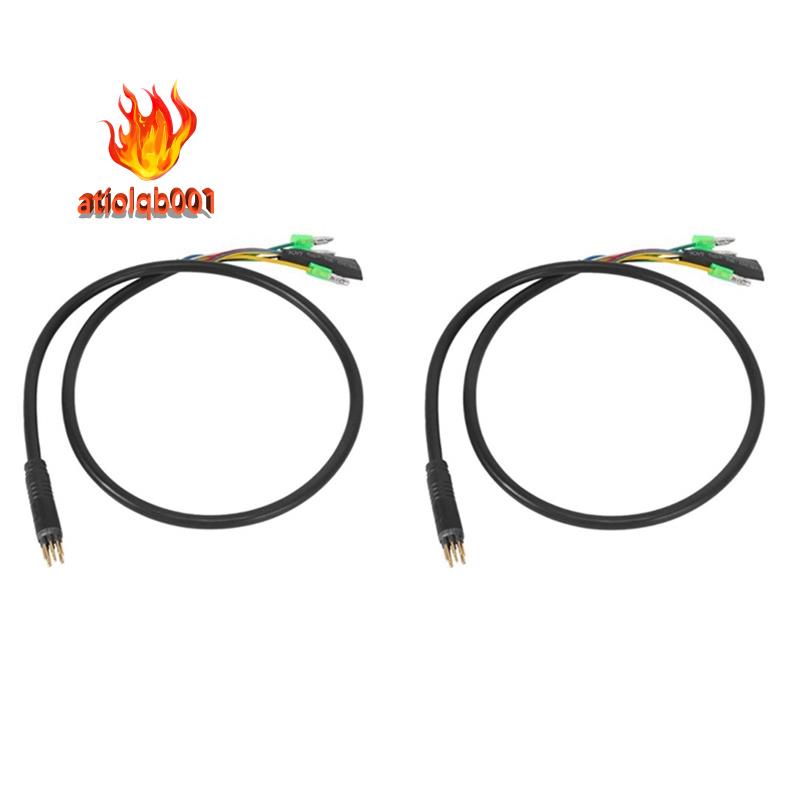 Set 2 Dây Cáp Nối Dài 60Cm E-Bike 9Pin Chống Thấm Nước Cho Động Cơ Bánh Xe Trước Và Sau