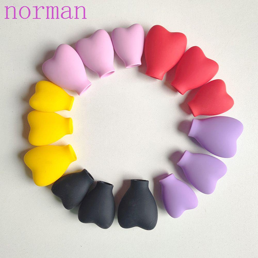 NORMAN Bộ 3 Hộp Đựng Cọ Trang Điểm 3 Kích Cỡ Chống Bụi Dành Cho Bạn Gái Ốp