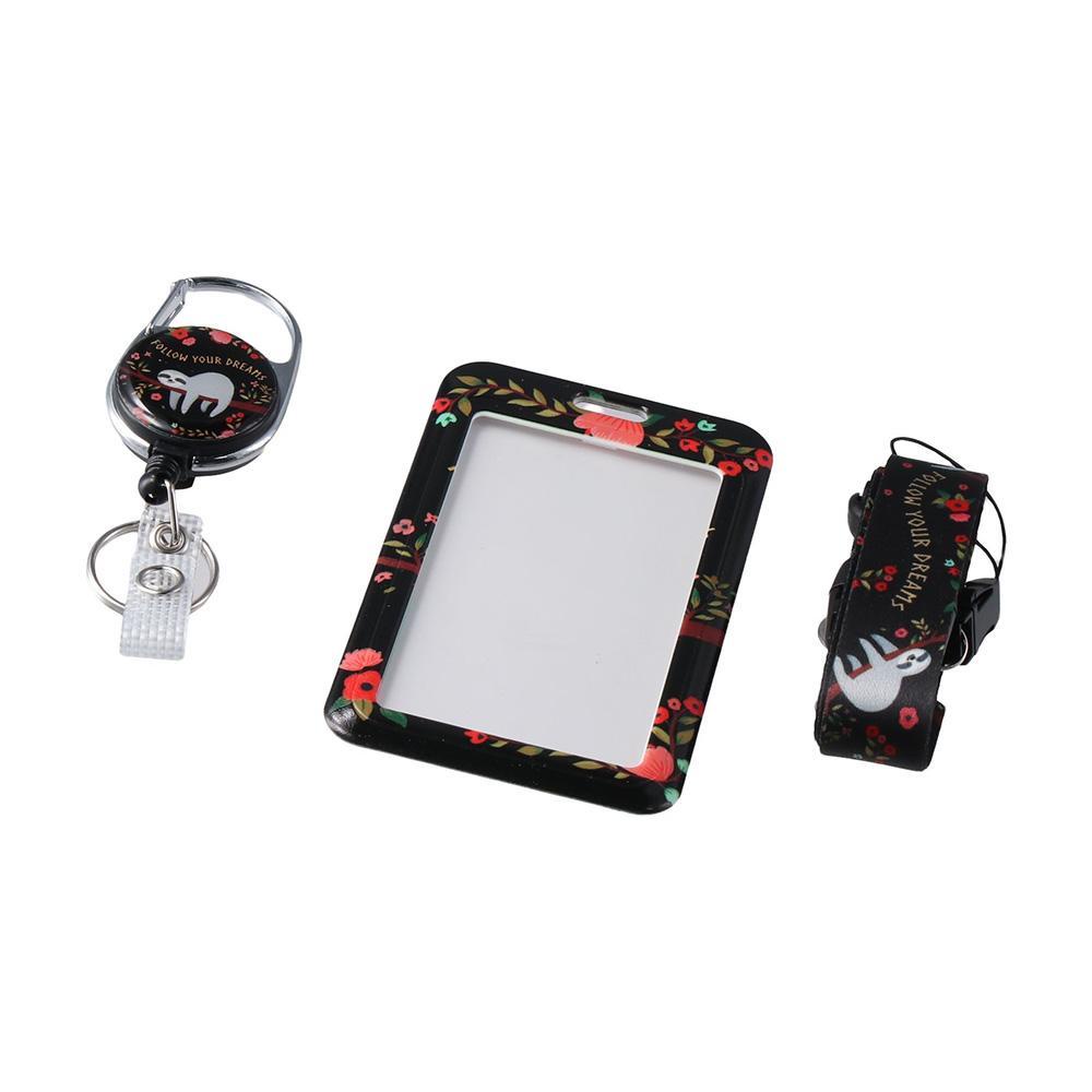 CHOOKEY Dây Buộc Thẻ ID Kiểu Dáng Dễ Thương Cho Học Sinh / Bác Sĩ / Y Tá