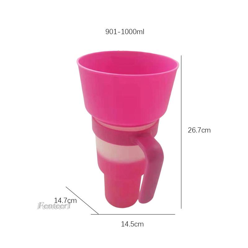 Bộ Cốc Uống Nước Trái Cây / Snack Cỡ Lớn Có Thể Tái Sử Dụng