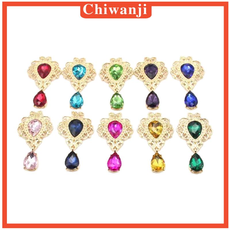 Bộ 10 Phụ Kiện Đá Trang Trí Tóc Cho Cô Dâu