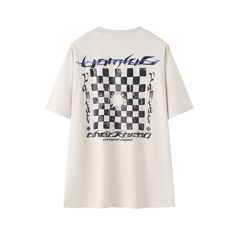 Áo Thun Tay Ngắn Dáng Rộng Thời Trang Mùa Hè Cho Nam Và Nữ