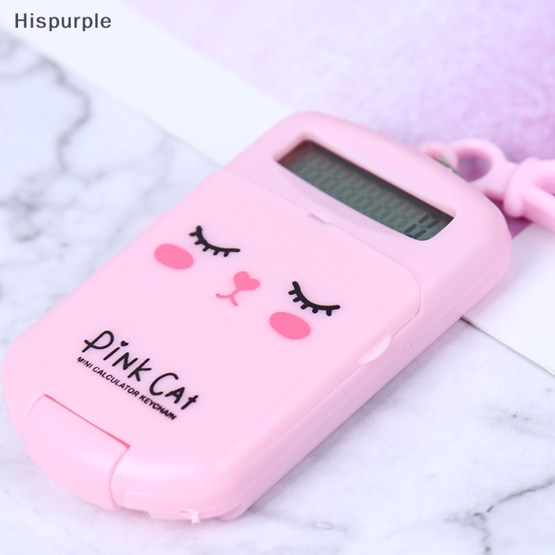 Hispurple máy tính xách tay kích thước bỏ túi sáng tạo Keychain máy tính vật tư văn phòng VN