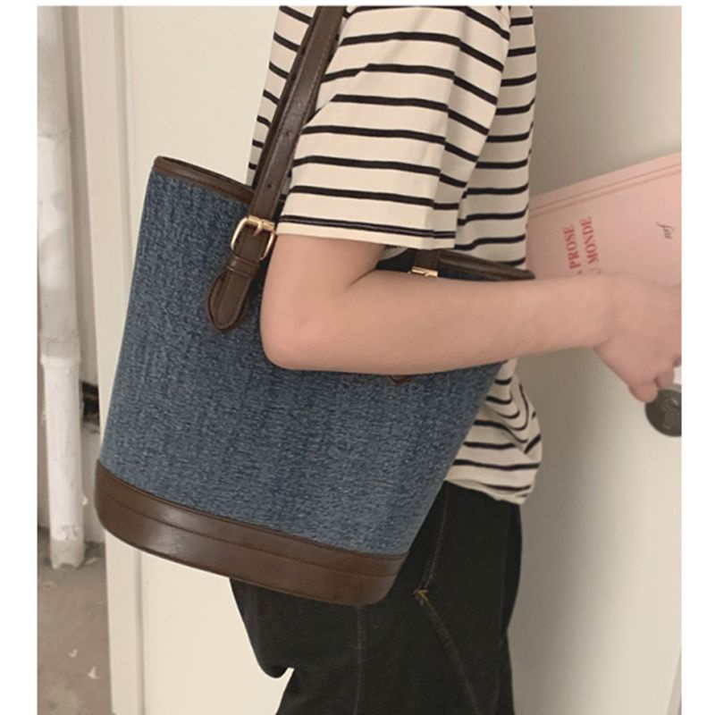 Túi Đeo Chéo Denim Phong Cách Retro Thời Trang Mới 2023 Cho Nữ