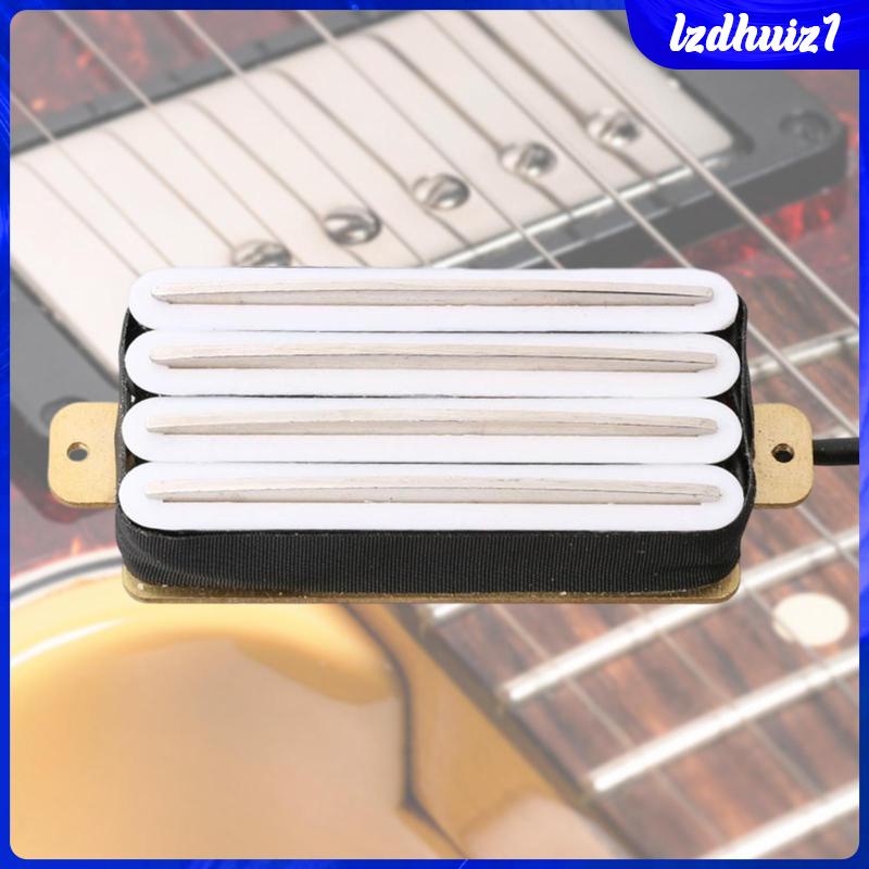 Bộ Pickup Bốn Cuộn Dây Cổ Và Cầu Đàn Bền Bỉ Dành Cho Guitar Điện Humbucker