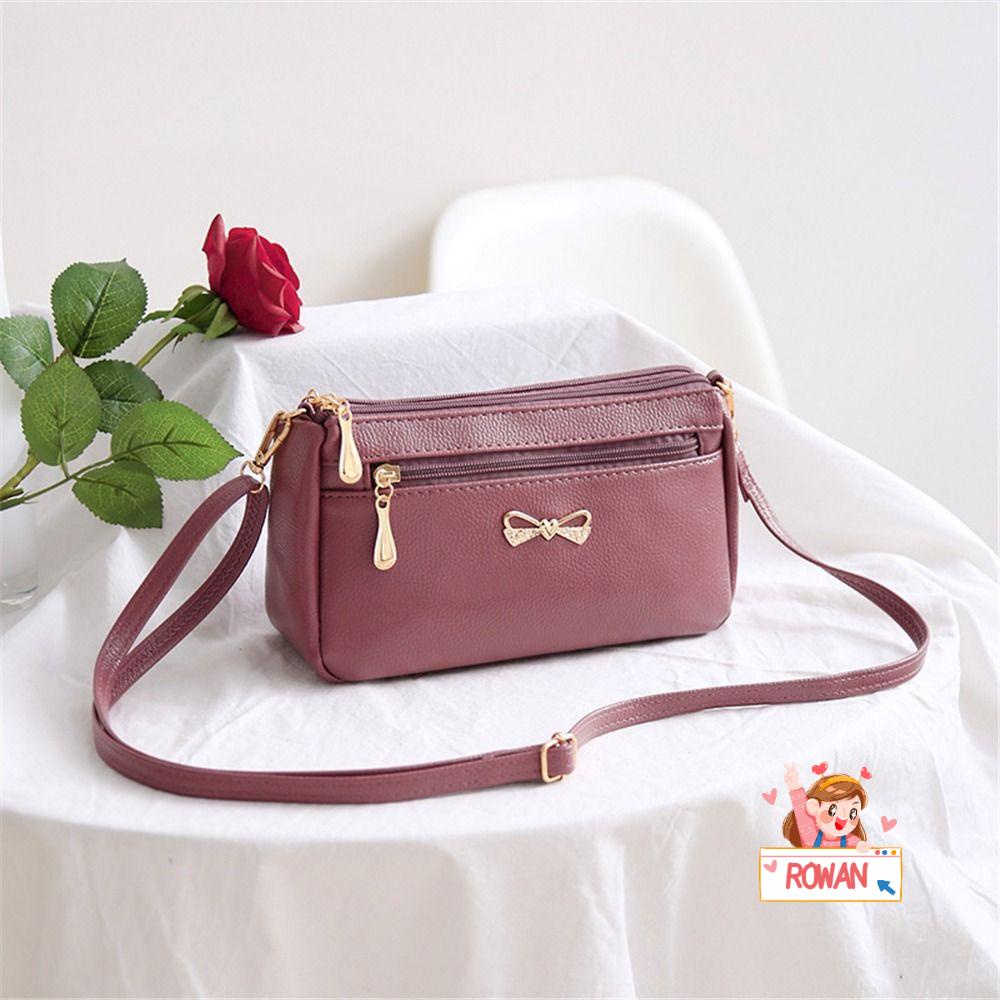 ROWANS Túi Đeo Chéo Đính Nơ Thời Trang Cho Nữ