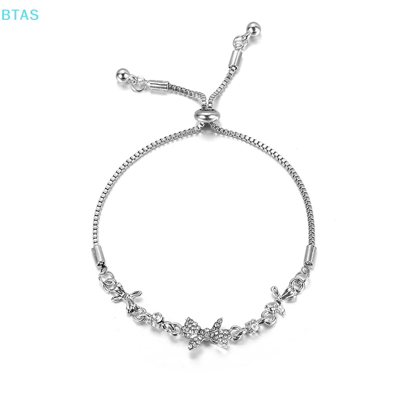 Vòng Tay Đính Đá Pha Lê Thanh Lịch Thời Trang Cho Nữ