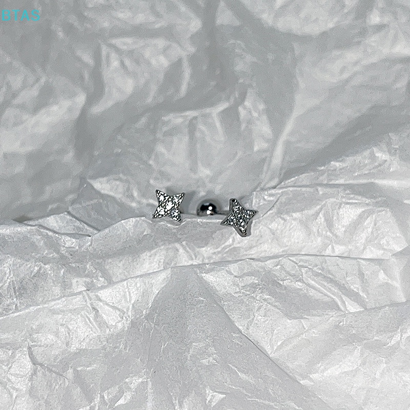 1 Cặp Bông Tai Ngôi Sao Dạng Xoắn Ốc Thời Trang Dự Tiệc Cho Nữ