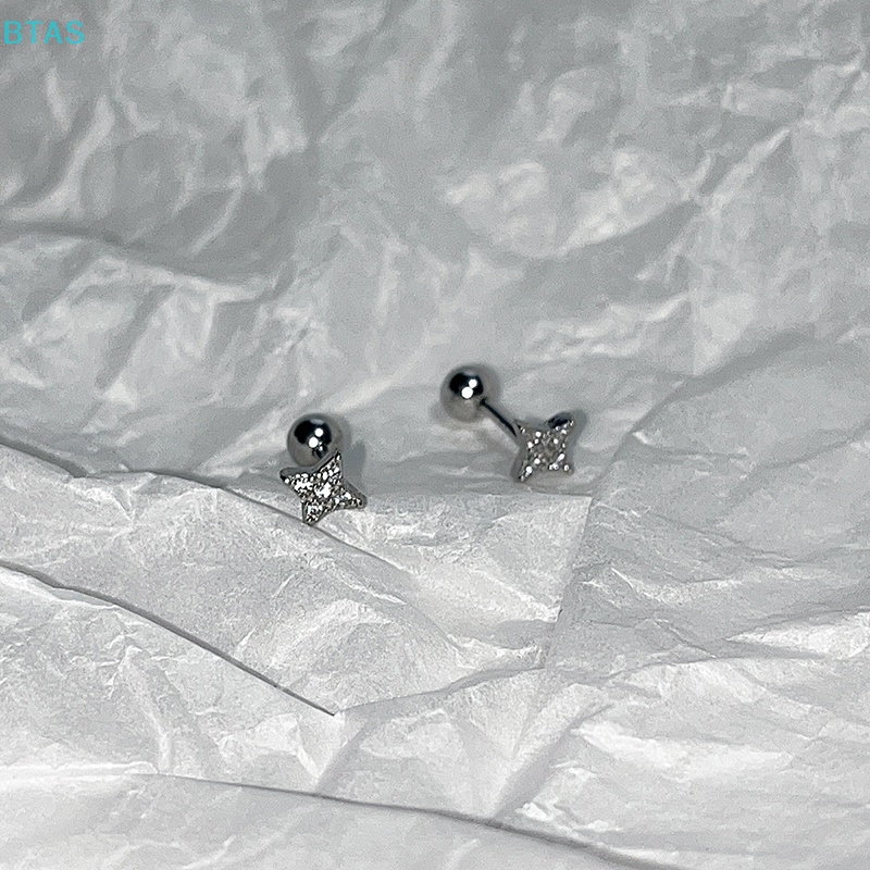 1 Cặp Bông Tai Ngôi Sao Dạng Xoắn Ốc Thời Trang Dự Tiệc Cho Nữ