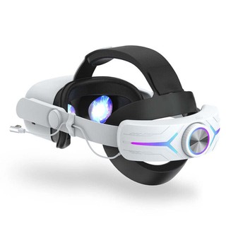 VR Headset Elite Head Strap Band With Battery Power Bank For Meta Oculus Quest 2