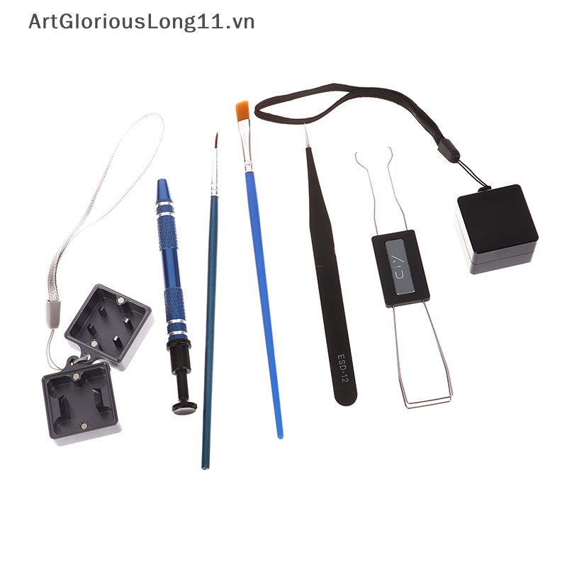1 Bộ Dụng Cụ Tháo Rời Bàn Phím Cơ ArtGloriousLong Bằng Kim Loại