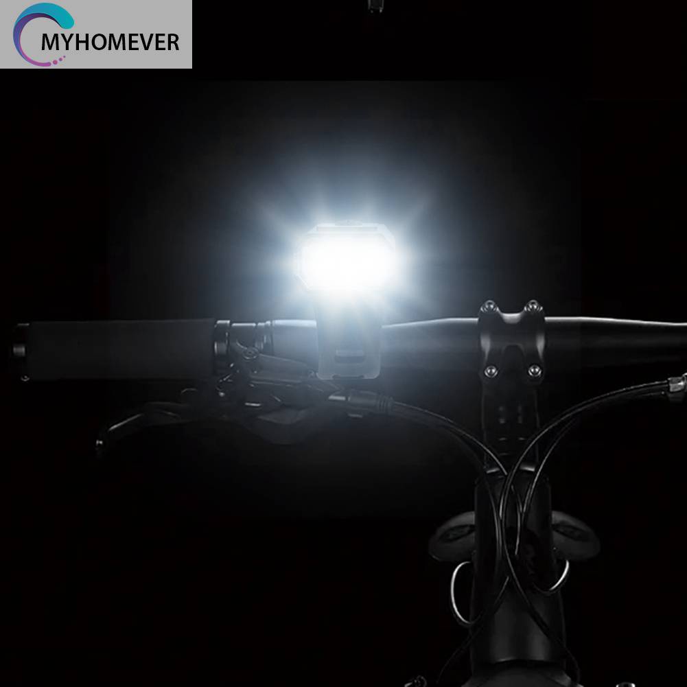 Đèn Pha Xe Đạp 800LM Cổng Sạc USB Loại C IPX4 1000mAh