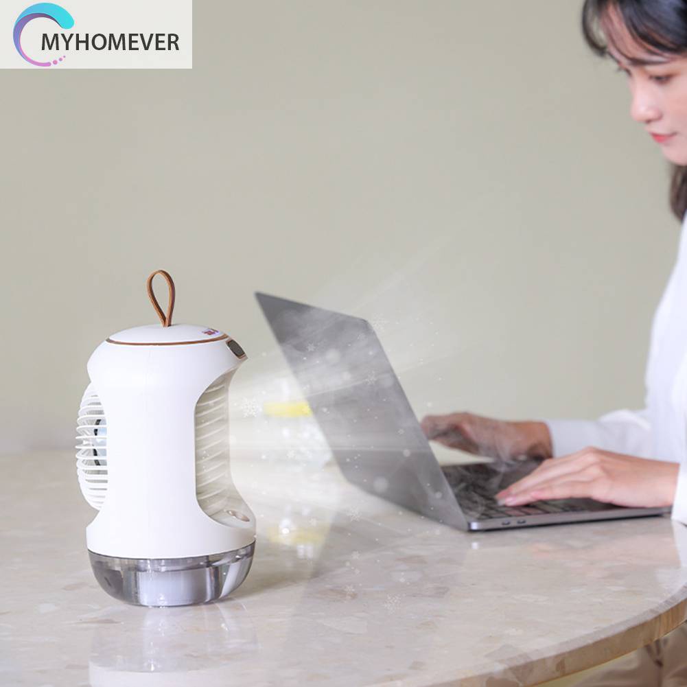 Quạt Điện Làm Mát 3600mah Không Ồn Nhỏ Gọn Tiện Dụng Cho Gia Đình