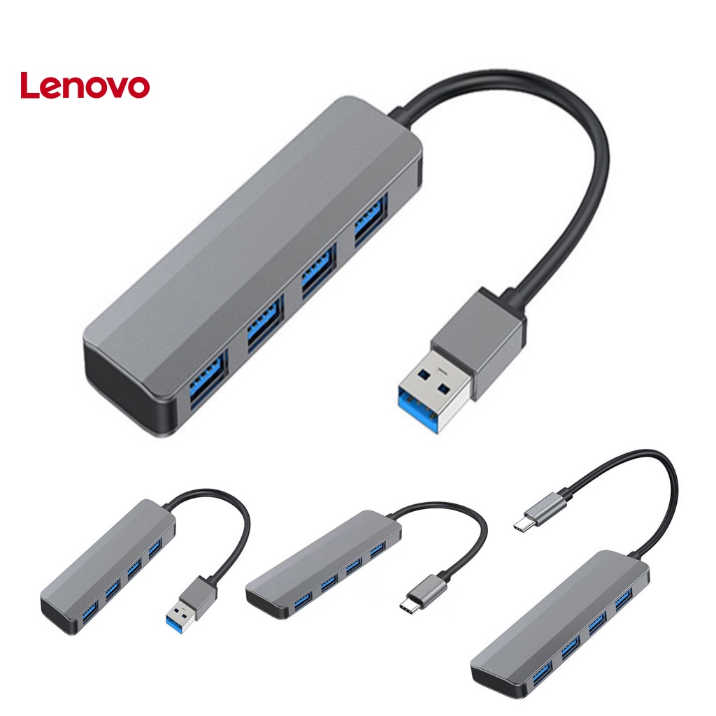 Trạm Sạc 4 Cổng USB 5Gbps Tốc Độ Cao Chuyển Đổi Dữ Liệu Type-C Sang USB