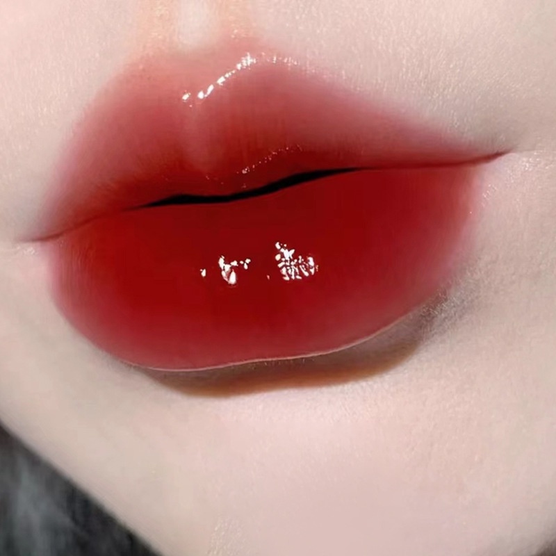 Son Kem Tint Bóng HERORANGE Bóng Thạch Căng Mọng Aqua Mirror Lip Glaze