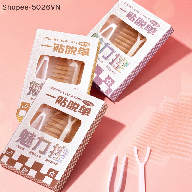 Bộ 90 Miếng Dán Kích Mí Vô Hình Dùng Trang Điểm