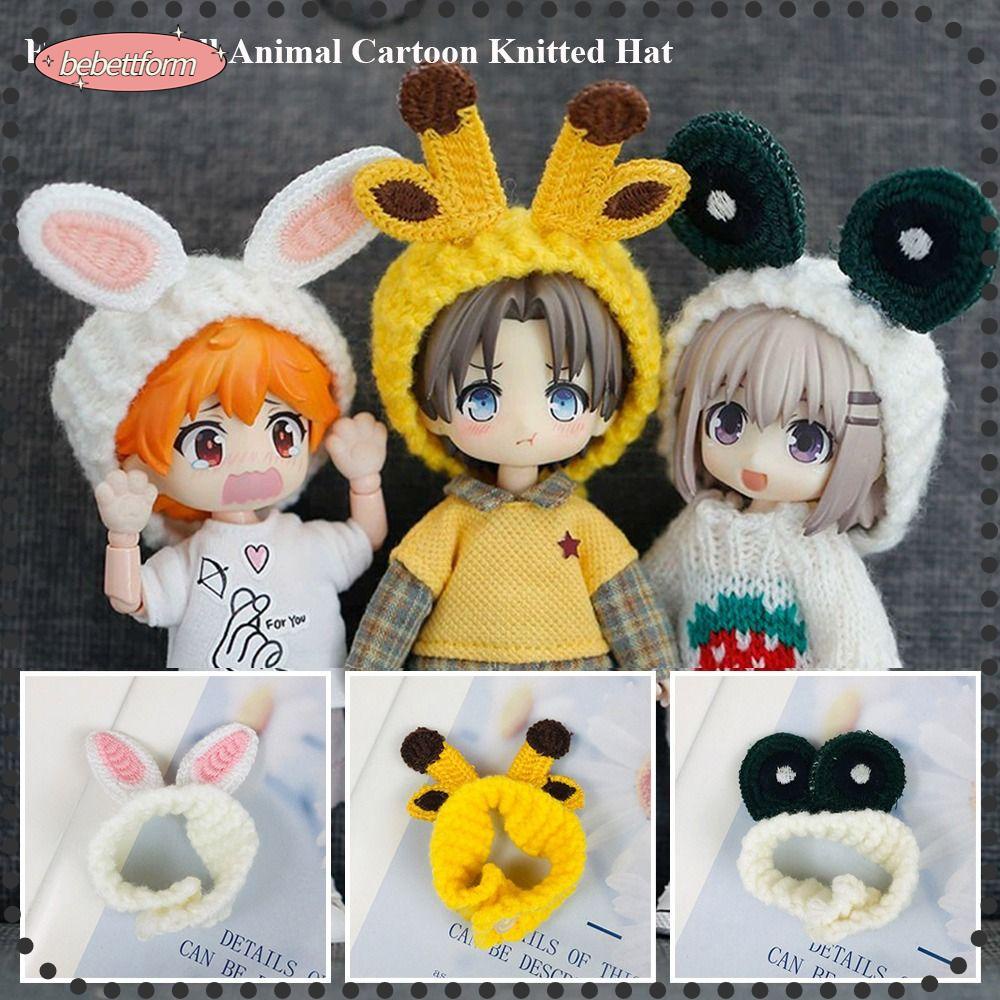 BEBETTERM Nón Len Hoạt Hình Xinh Xắn Dành Cho Búp Bê Obitsu11