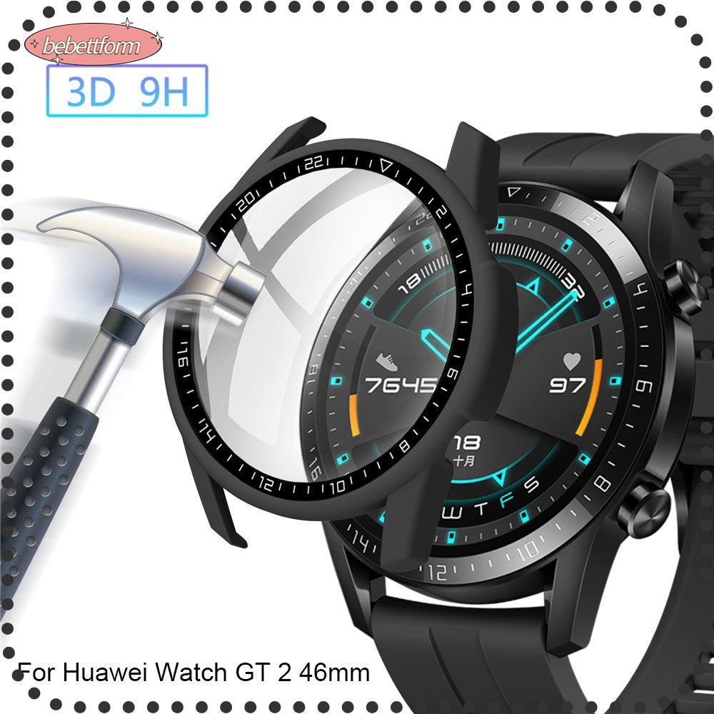 BEBETTERM Khung Bảo Vệ Màn Hình Chống Sốc Bằng PC Cho Đồng Hồ Huawei Watch GT 2 46mm