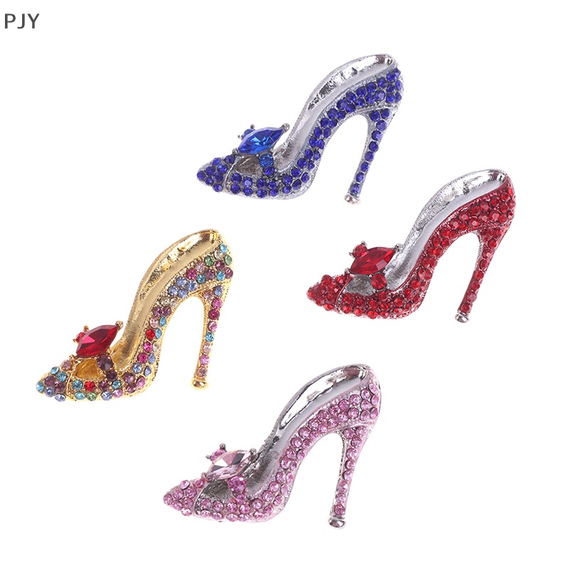 Trâm Cài Áo Hình Giày Cao Gót Thời Trang Sáng Tạo Cho Nữ PJ