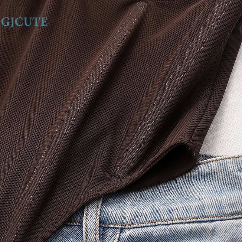 Áo Hai Dây Cổ Chữ V Màu Trơn Mùa Hè Gợi Cảm Cho Nữ