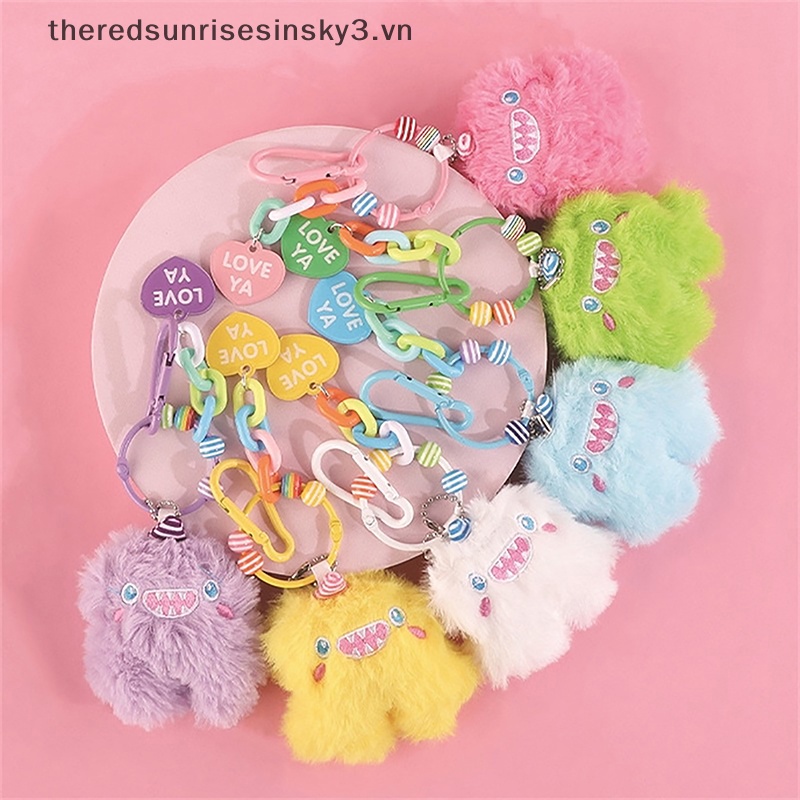 Móc Khóa Hình Kỳ Lân Nhồi Bông Nhiều Màu Sắc