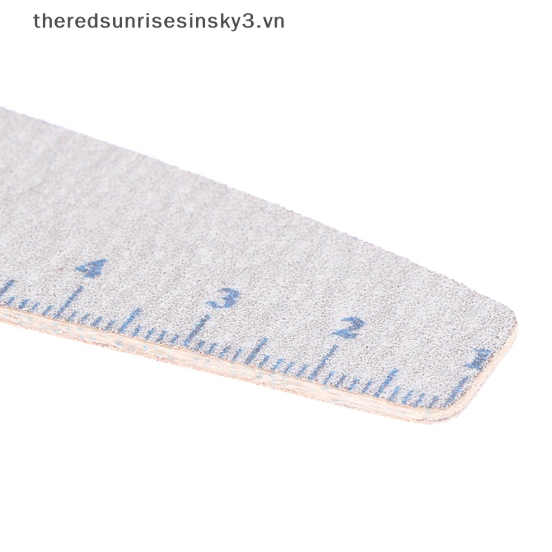 Bộ 10 Giấy Nhám Đánh Bóng Móng Tay 100 # 150 # 180 # 240 Grit