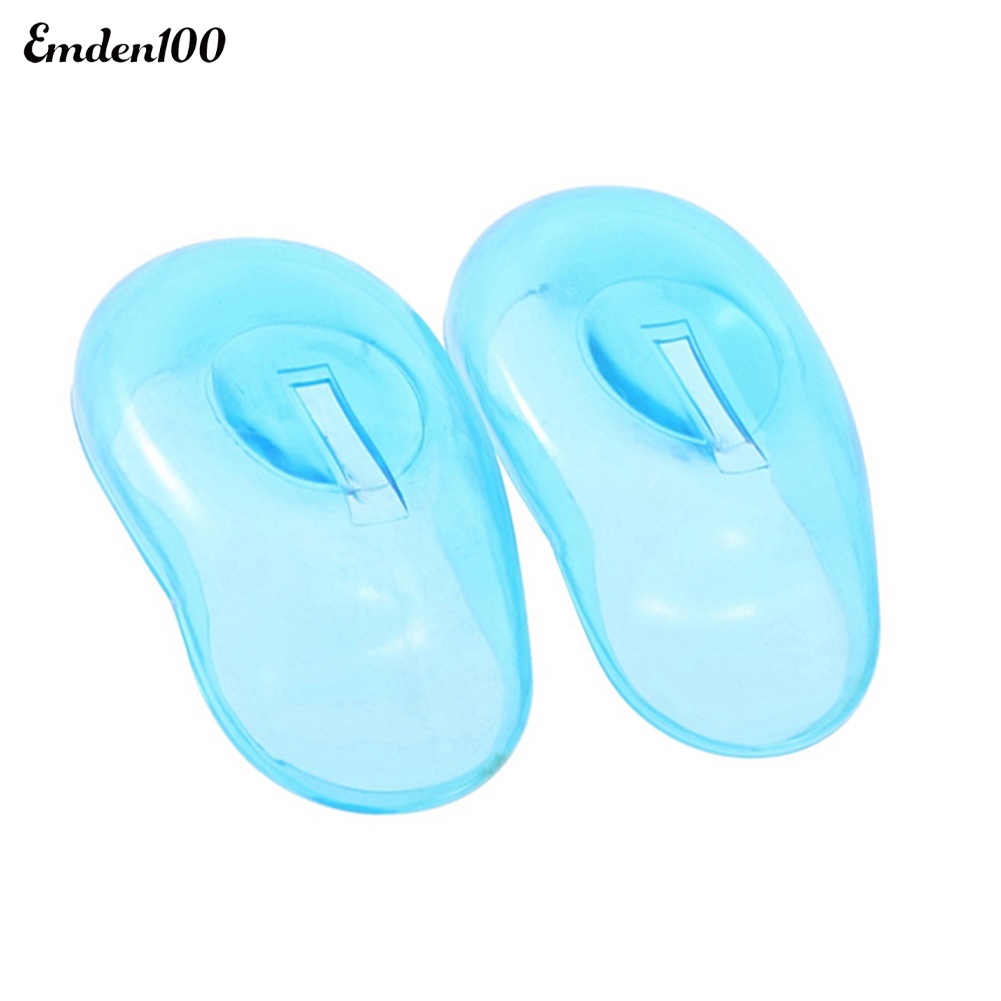 Bộ 2 Vỏ Silicone Bọc Bảo Vệ Tai Khi Nhuộm Tóc Tại Nhà / Salon