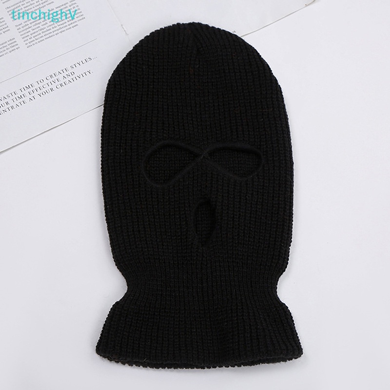 Mũ Balaclava Dệt Kim Trùm Đầu Kiêm Khăn Choàng Cổ Kiêm Mặt Nạ Giữ Ấm Mùa Đông Cho Nữ