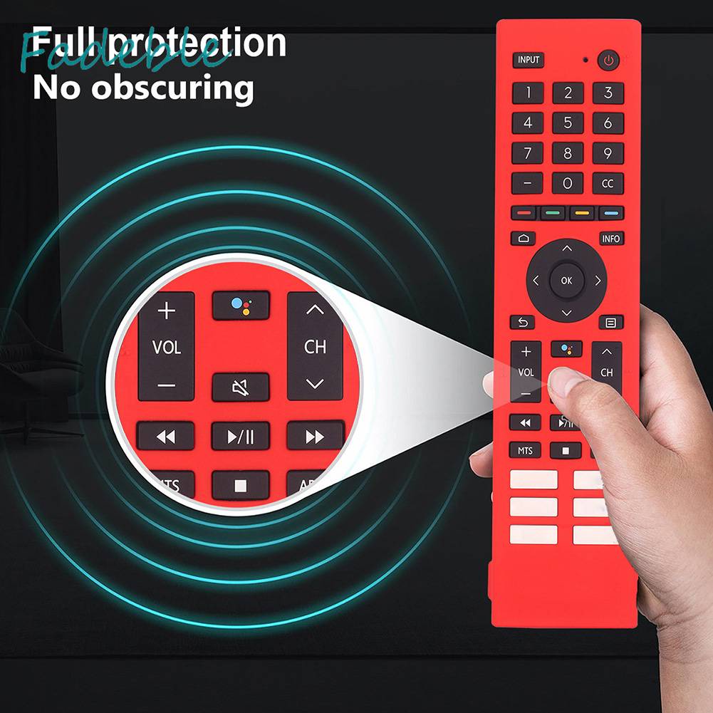 Vỏ Bọc Điều Khiển Từ Xa Bằng Silicone Cho Hisense ERF3A80 ERF3B80H ERF3C80H ERFTG80H