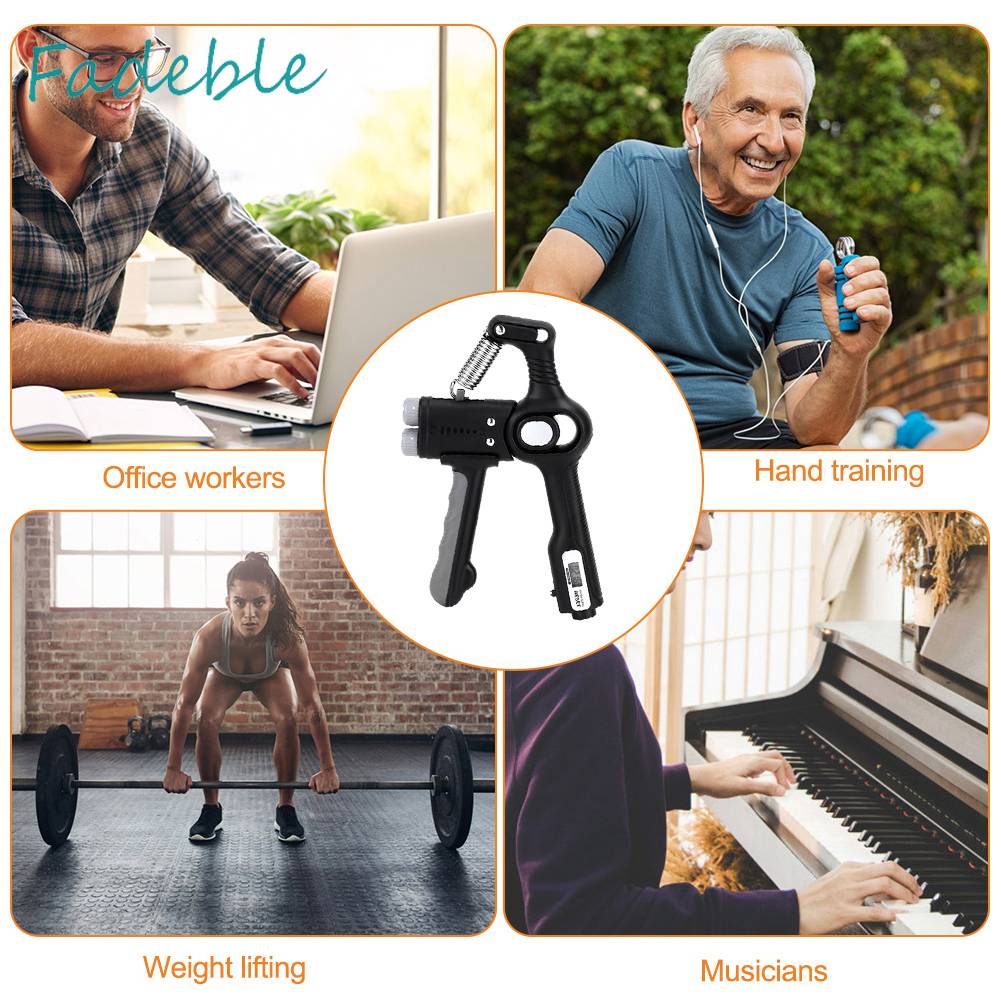 Dụng Cụ Đếm Bước Ngón Tay Có Thể Điều Chỉnh Hỗ Trợ Luyện Tập Gym / Thể