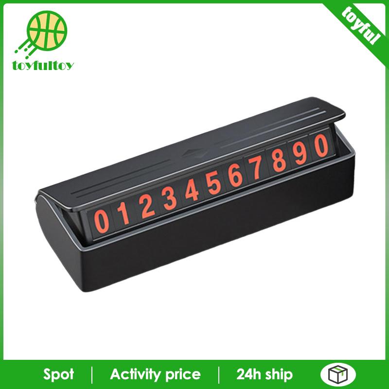 Thẻ Ghi Số Điện Thoại Dạ Quang Độc Đáo Trang Trí Nội Thất Xe Hơi