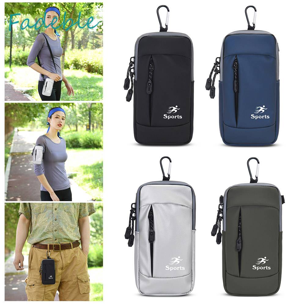 Túi Đeo Cánh Tay Bằng Da PU Co Giãn Chống Nước Chống Trộm Có Thể Điều Chỉnh