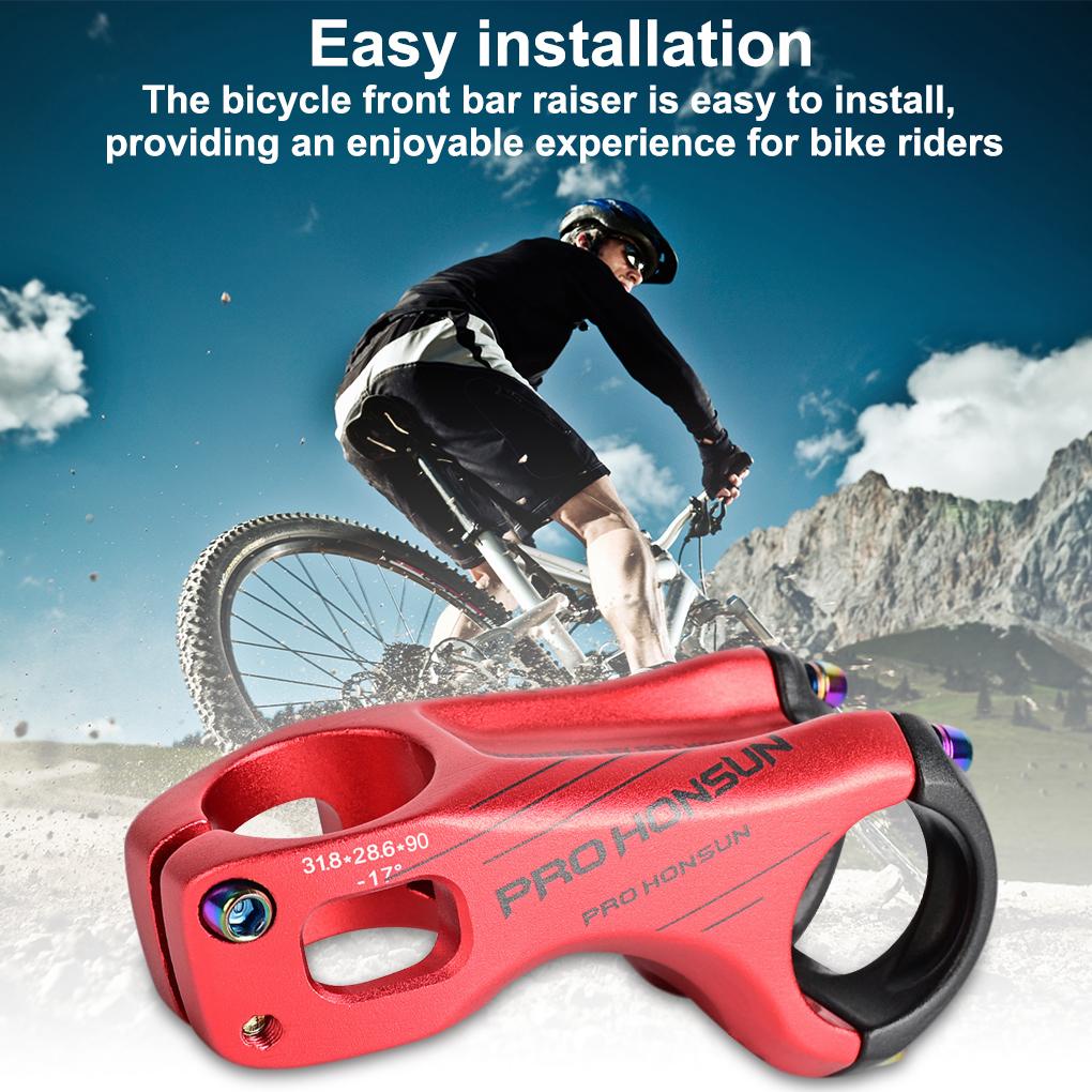 Trục Nối Dài Bằng Kim Loại Màu Đen 90mm Thông Dụng Gắn Tay Lái Xe Đạp Leo Núi DIY