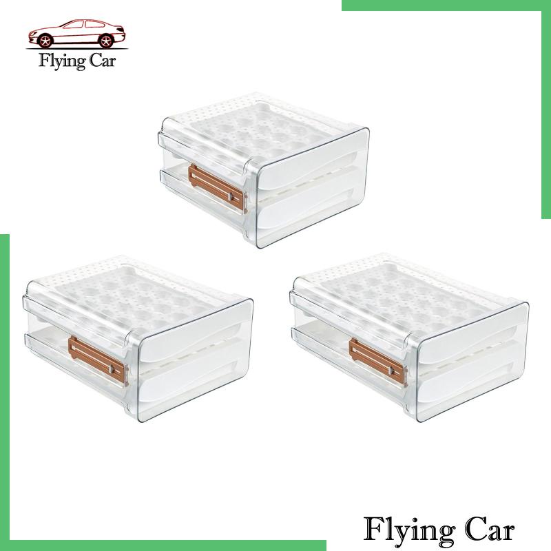 Hộp Đựng Trứng Sức Chứa Lớn Tiện Dụng Cho Tủ Lạnh / Nhà Bếp