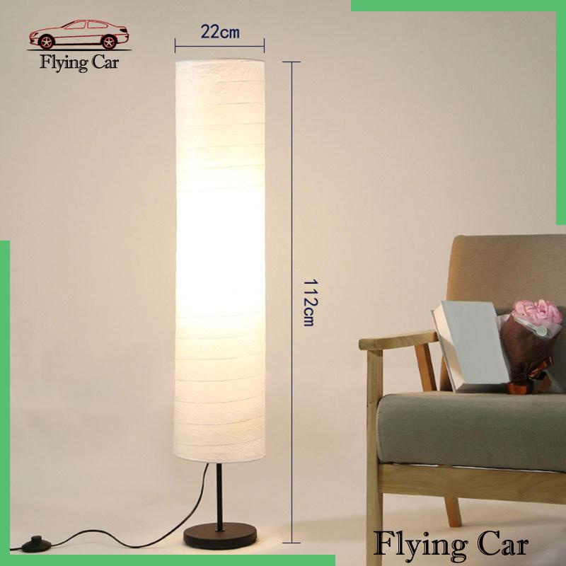 Vỏ Bọc Đèn Sàn Bằng Giấy Màu Trắng Phong Cách Bắc Âu Độc Đáo Thời Trang