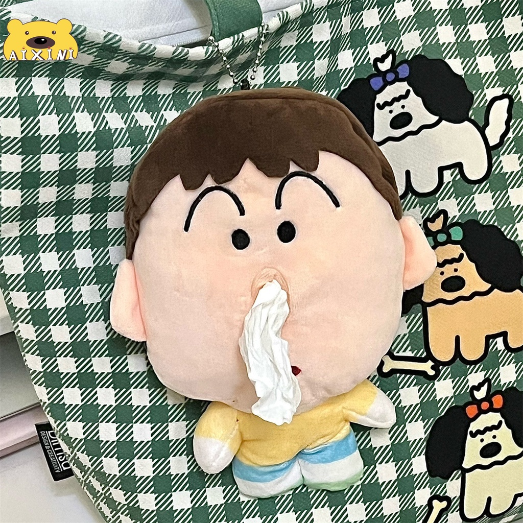 Thú Nhồi Bông Hình Cậu Bé Bút Chì Shin-chan Hoạt Hình 48cm