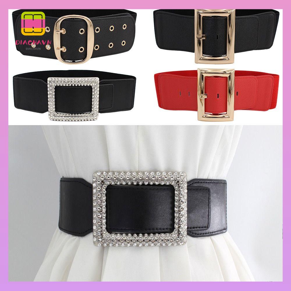 DIACHAVN Thắt Lưng Co Giãn Phong Cách Vintage Thời Trang Cho Nữ
