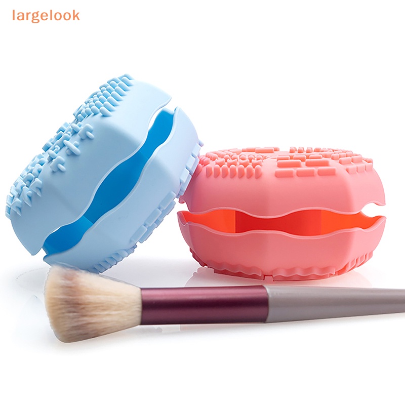 Miếng Silicone Mềm Vệ Sinh Cọ Trang Điểm Gấp Gọn Tiện Lợi
