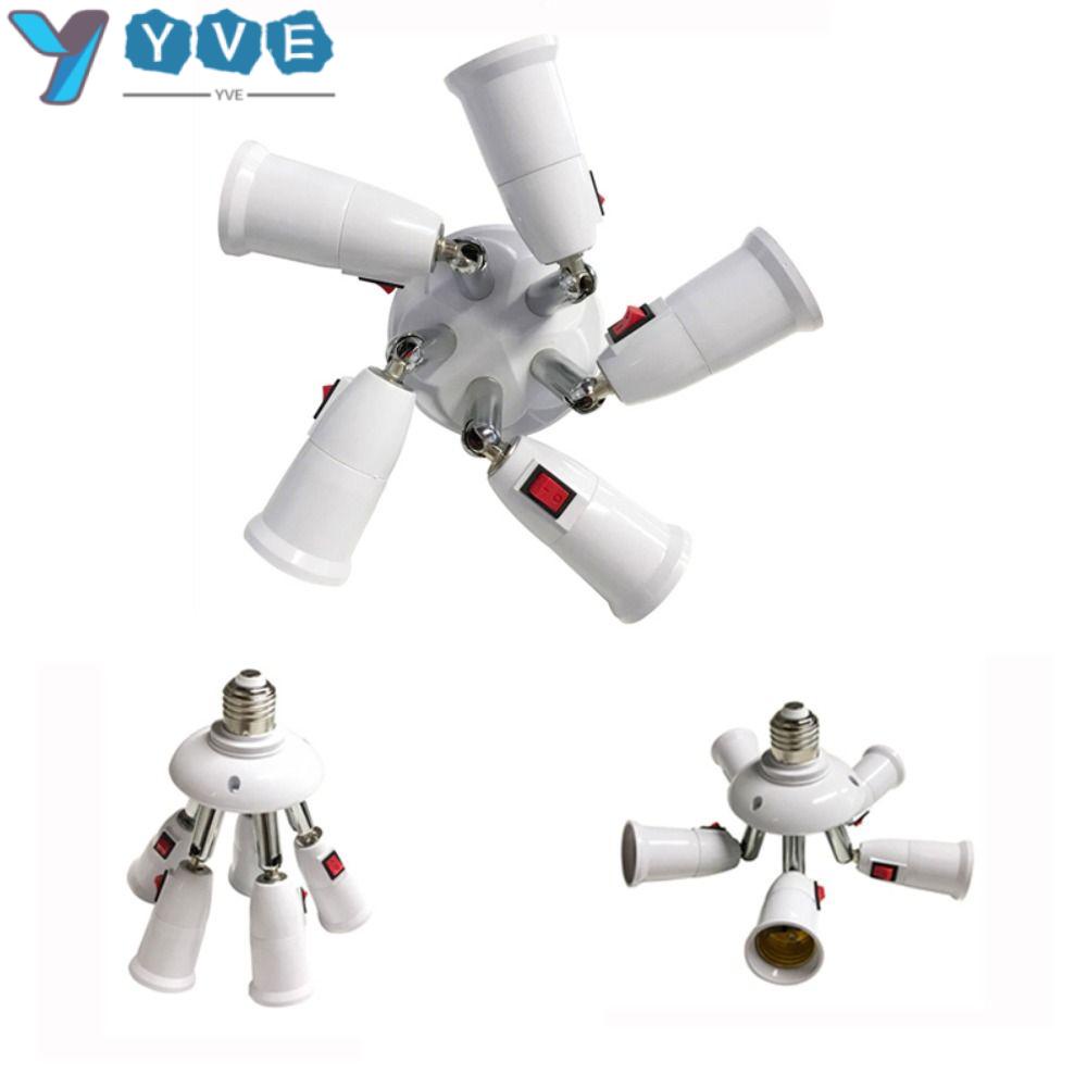 YVE Đuôi Đèn E27 Chia 3 / 4 / 5 Chuôi Cắm