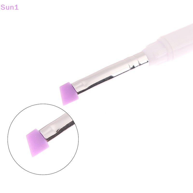 Sun1 &gt; Cọ Hai Đầu Silicone Mềm Mại Chuốt Mi Cong Vút Và Dài Hơn