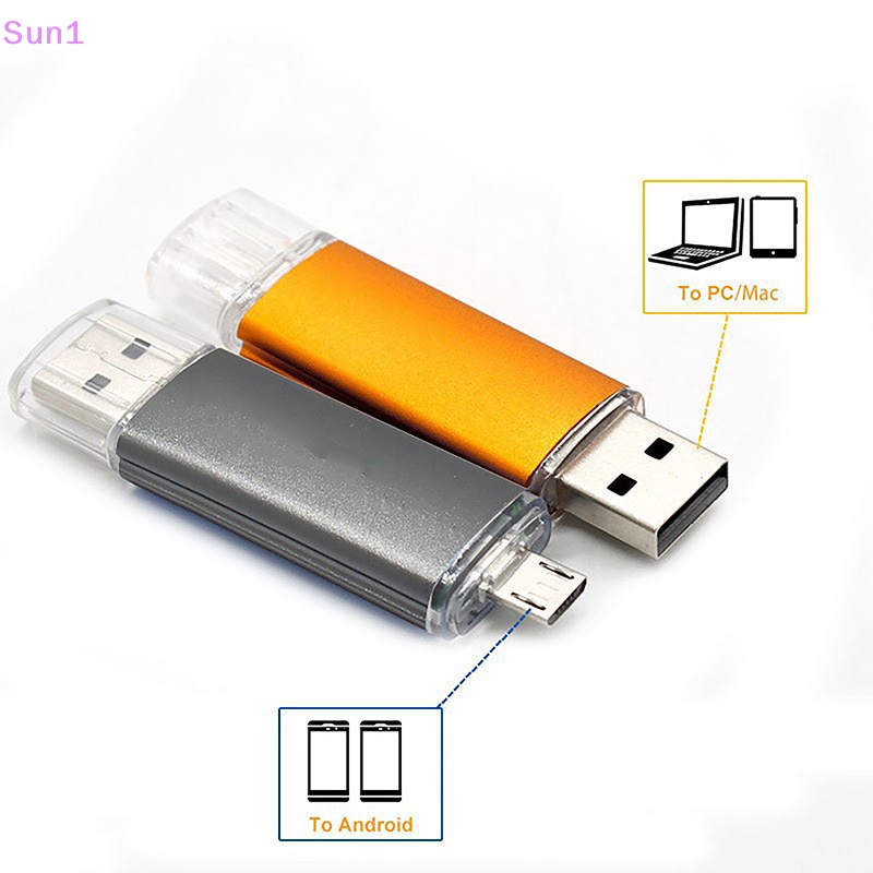 Ổ Đĩa USB Tốc Độ Cao 128GB 64GB 32GB USB A OTG 2 Trong 1